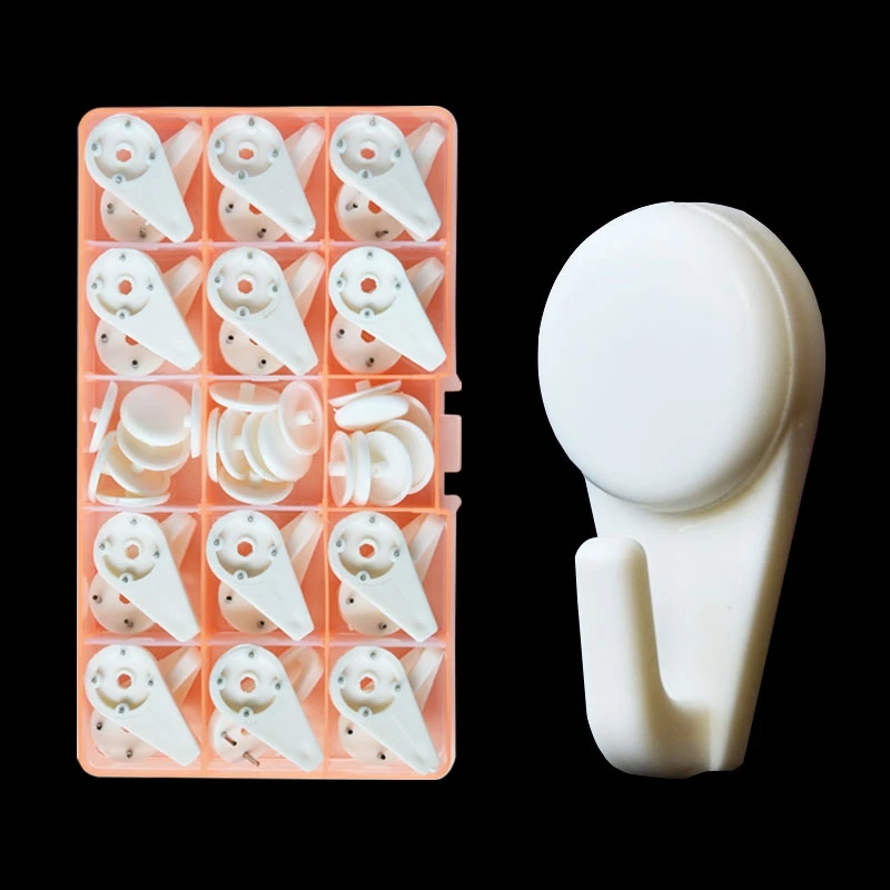 

1 box decorative wall nails plastic nails wall hook nail