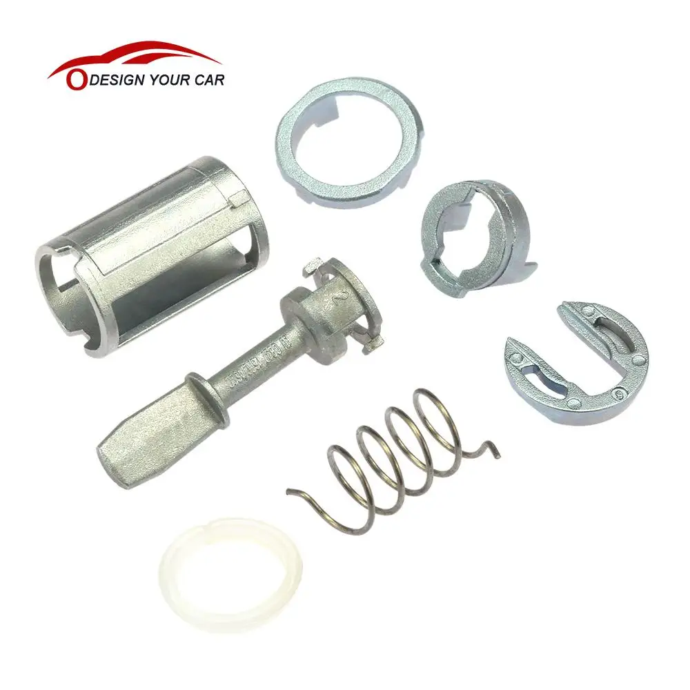 Door Lock Cylinder Repair Kit Front Left Right Replacement Parts for VW