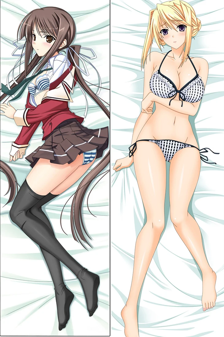 Любитель аниме принцессы! Charlotte Hazelrink & Silvia Van Hossen Dakimakura наволочка для подушки