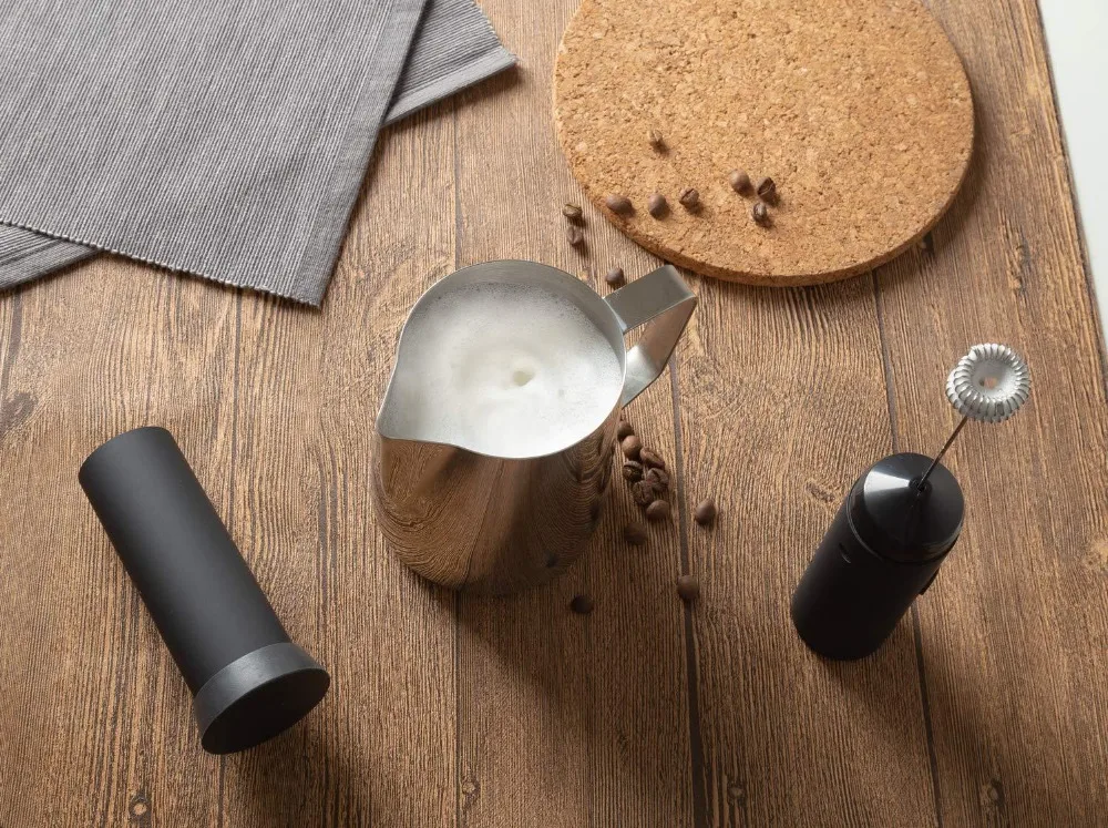 Многофункциональный Электрический молоковзбиватель Ручной мини смешивающий пенообразователь кофе блендер, взбивание яиц Beater двойная Кисть для макияжа миксер