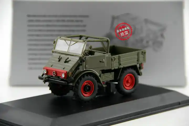 Diecast Model 143 Scale Mercedes Benz Unimog U401 Military