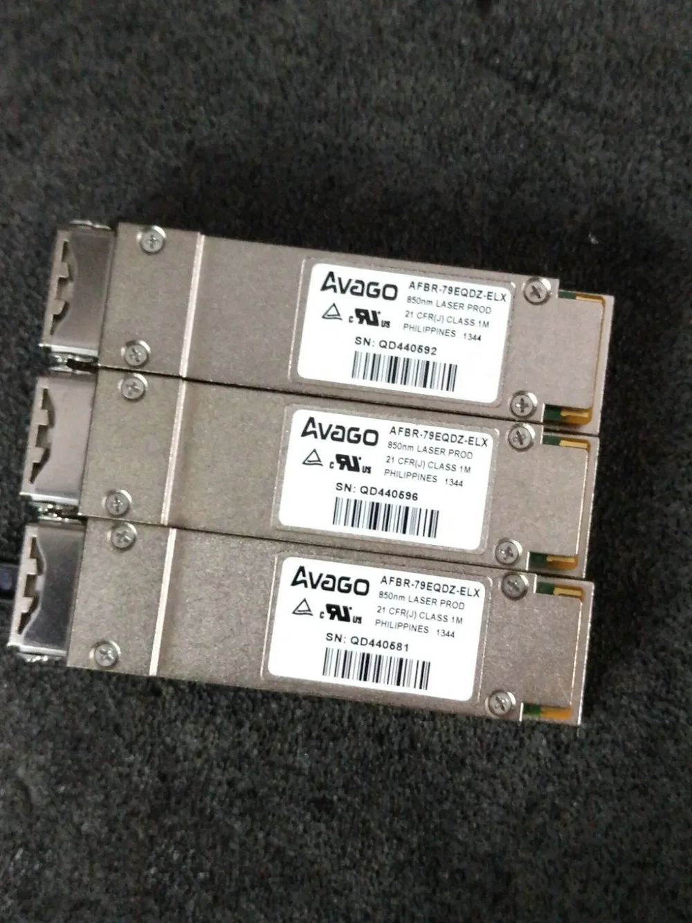 

RaidStorage Avago AFBR-79EQDZ-ELX QSFP+ 40GB 40GBPS LC Fibre Channel Transceiver Emulex For OCe14401 HBA FC Card