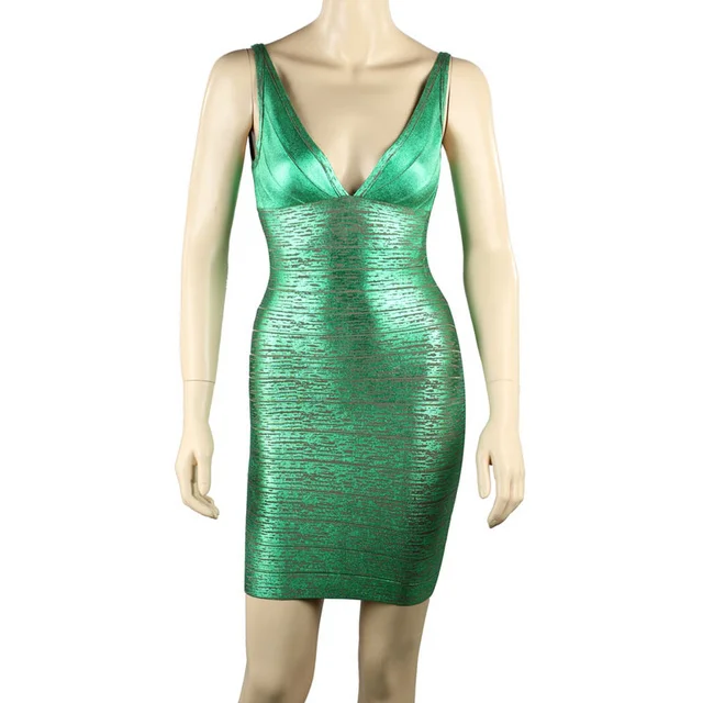 Новое металлическое зеленое Сексуальное Женское утягивающий бандаж высокого качества с глубоким v-образным вырезом