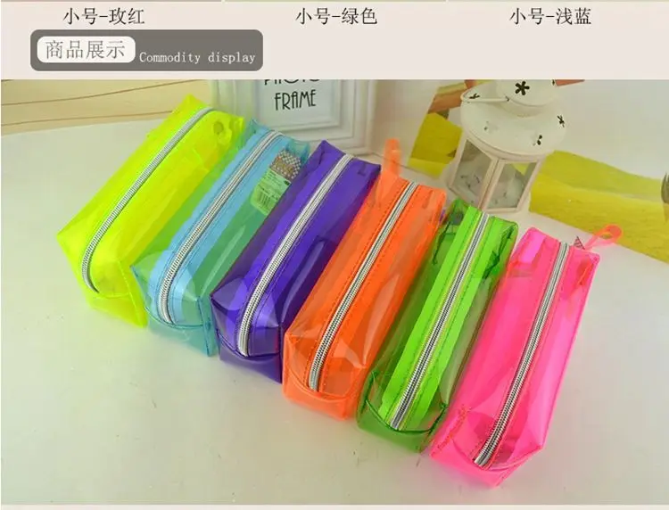 Fashion-stationery-Pencil-Bag-transparent-Pen-Cases-Student-school-storage-bag-Supplies-files-organazier-Lady-Cosmetic (2)