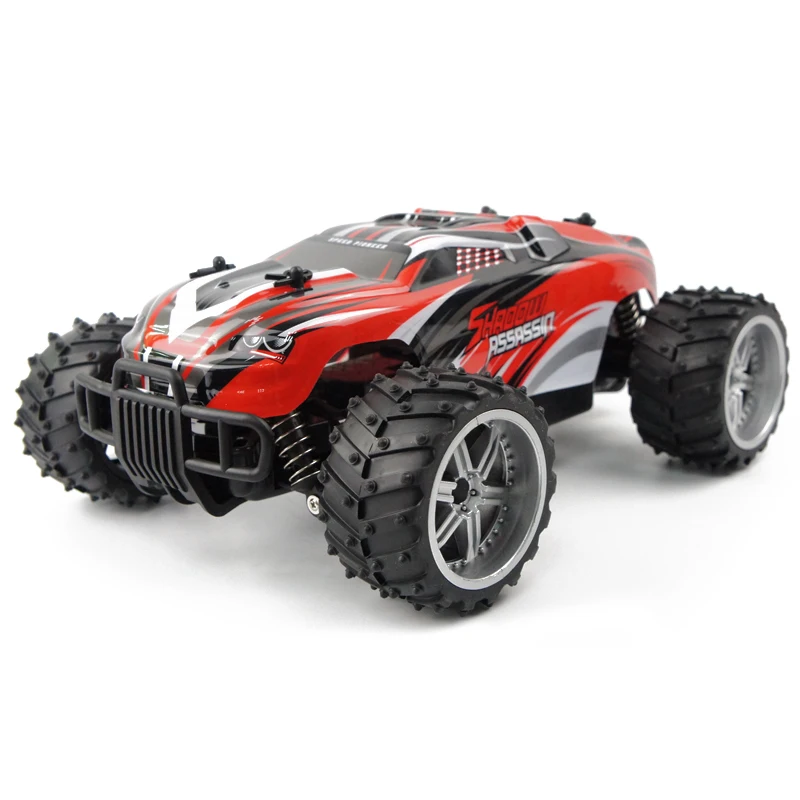

RC Car Plastic 1:16 Remote Control Car Ready-To-Go Machine Remote Control Dirt Bike 4 Channel Radio Controlled Machine