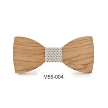 Модный мужской и женский галстук-бабочка настоящие натуральные ручной работы деревянные галстук-бабочка винтажное дерево