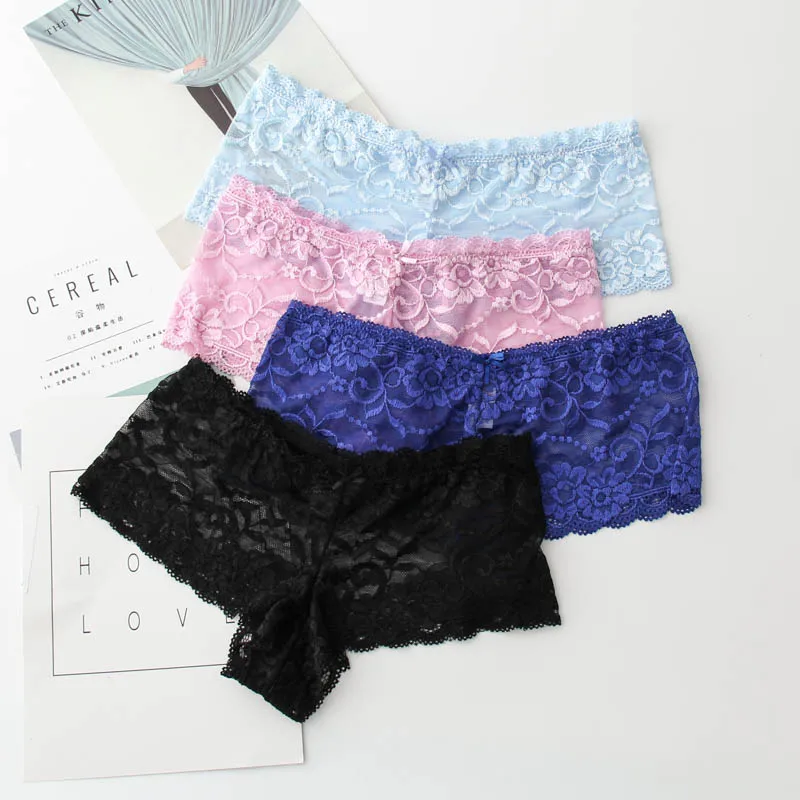 

2019 Fashion panties female sexy embroidery briefs plus size panty breath mesh women underwear ladies' underwear S-5XL