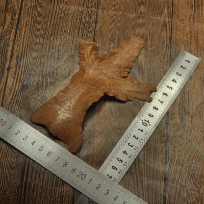 Turkey Claw skin leather piece DIY Leather Craft watch belt hanging craft accessories 0.5mm thickness 1pcs leather material For DIY Leather Craft