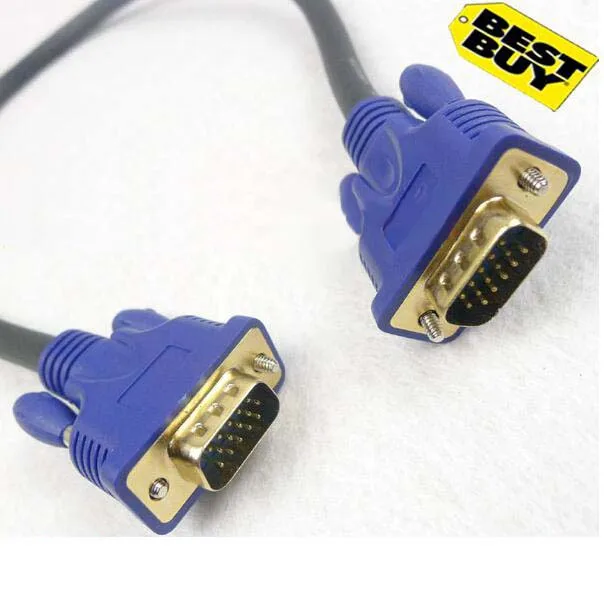 Кабель VGA3 9 VGA(3 9) HDB15 5 футов 0 3 м 30 см Удлинительный кабель для монитора Папа