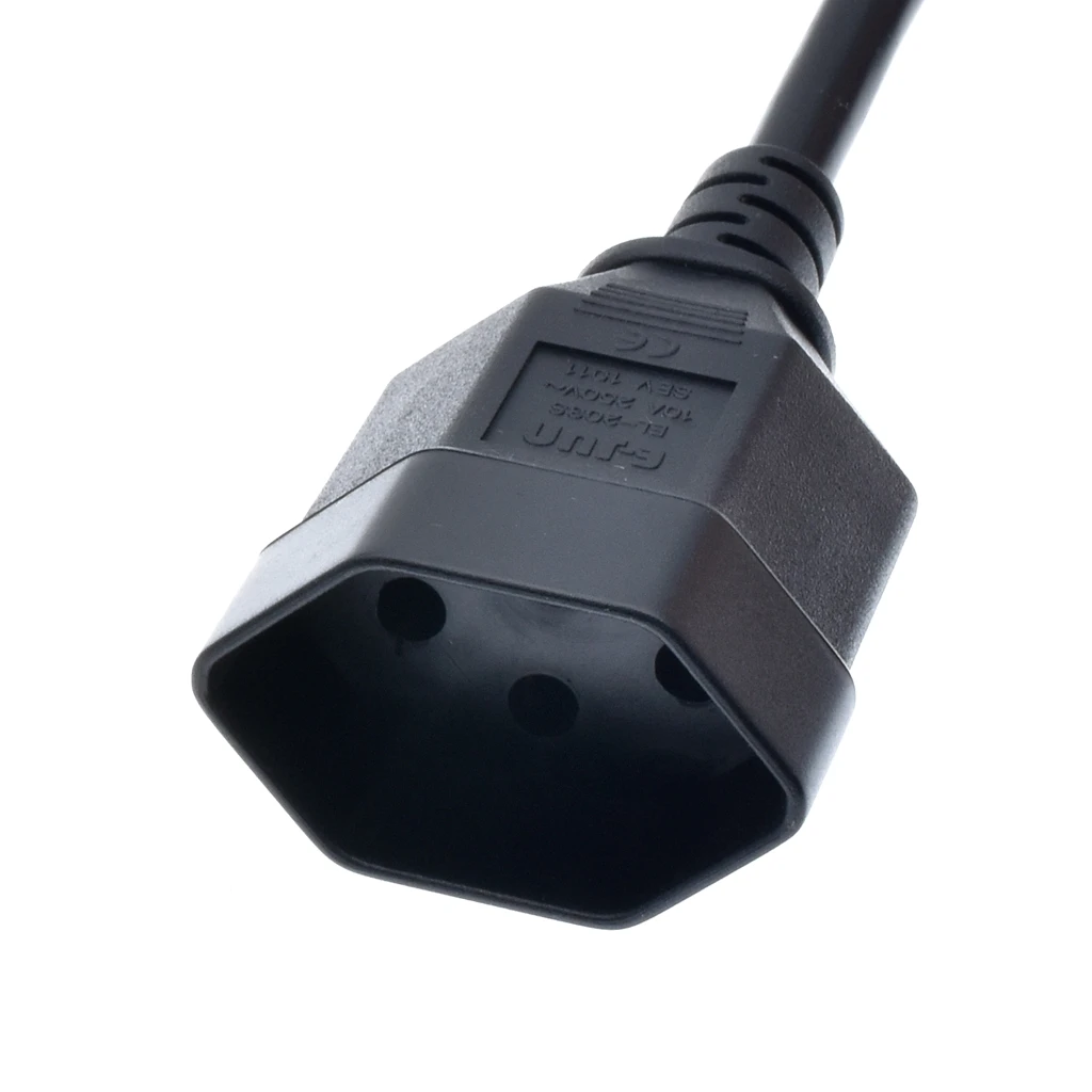 Розетка PDU/UPS C13 в розетку Swiss розетка IEC320 C14 SEV1011. Швейцария PDU Удлинительный шнур 30