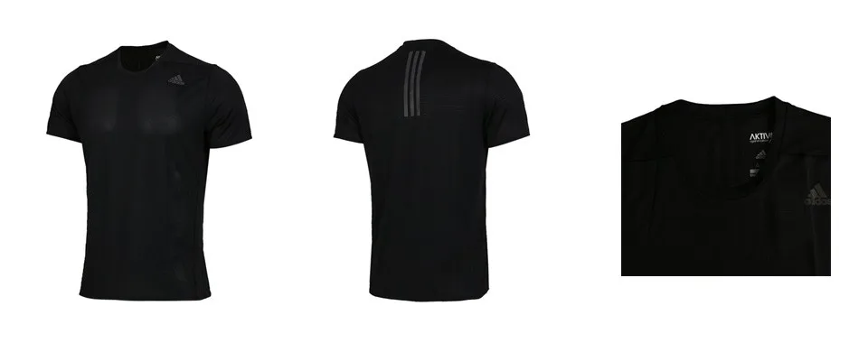 Новое поступление Adidas SUPERNOVA TEE Для мужчин футболки с коротким рукавом спортивная