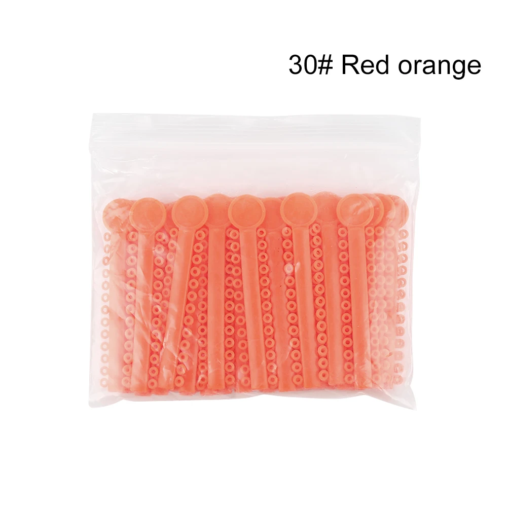40 шт. Стоматологическая Ортодонтическая вязка эластичные резинки ...