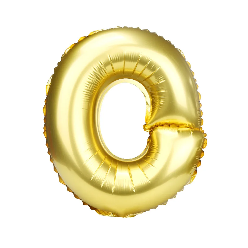 Новинка 40 дюймов буквы от А до Я с днем рождения воздушные шары вечерние шарики золотого и серебряного цвета фольга буквы шарики для день рождения свадьбы детские игрушки