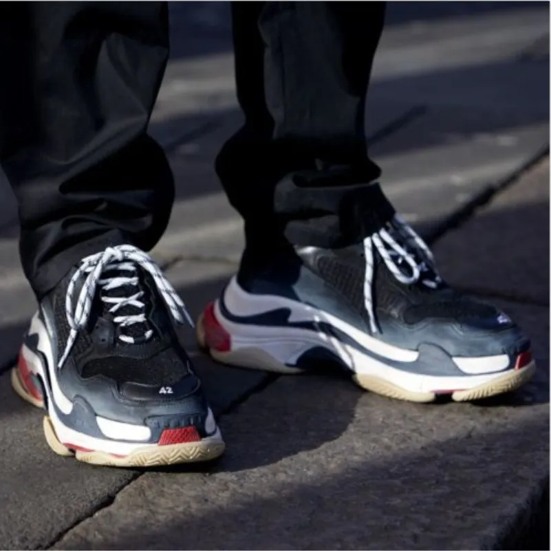 

DROP SHIPPING TRIPLE S TRAINERS RARE EDITION FOR MEN/WOMEN BANLENCIA SHOES SNEAKERS SIZE EUR 36-44