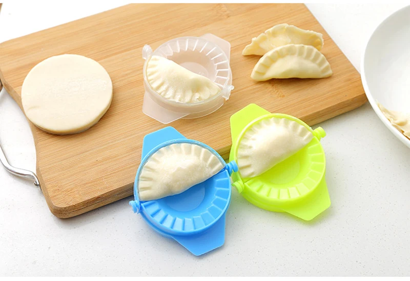 TUUTH DIY Dumplings Mold Tool Chinese Jiaozi Maker Device Easy Dumpling Mold Clips Cozinha Kitchen Accessories A6