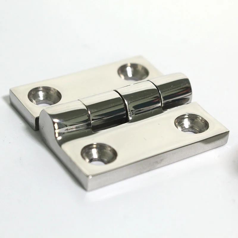 316 Stainless Steel Heavy 50*50*4mm 2*2*0.16 Inch with 4 Countersunk Holes for Marine Boat Yacht RV rowenta steam force stainless steel soleplate steam iron for clothes 400 microsteam holes cotton wool