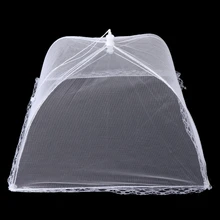 Сетка Еда крышка блюдо зонт складной протектор палатка держаться подальше от мух ошибки