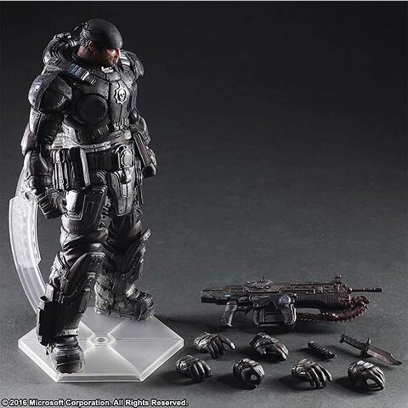 

Gears of War Marcus Fenix PVC Action Figure Collectible Model Toy NO BOX