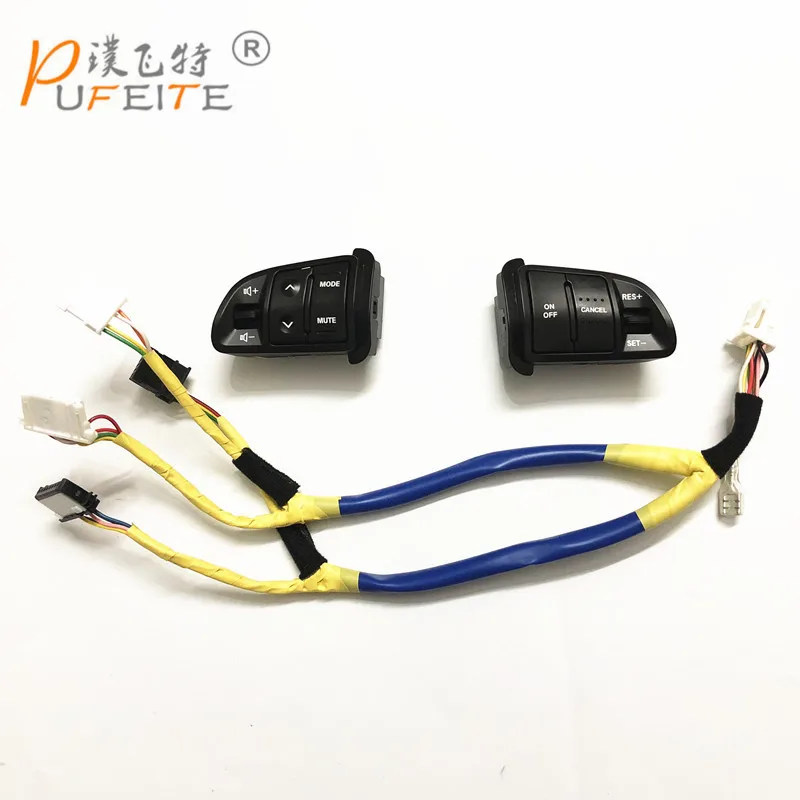 

Multi function Steering Wheel Audio Cruise Control Buttons For Kia sportage SL with back light Car charge