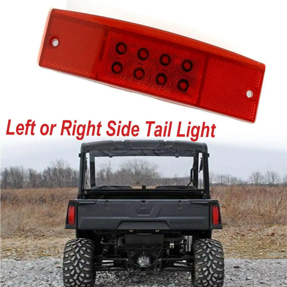 KEMIMOT Rear Tail Light Brake Light for POLARIS RANGER 400 570 800 EFI