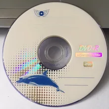 10 дисков класса A x16 4,7 GB пустой синий с рисунком Кита DVD+ R диск