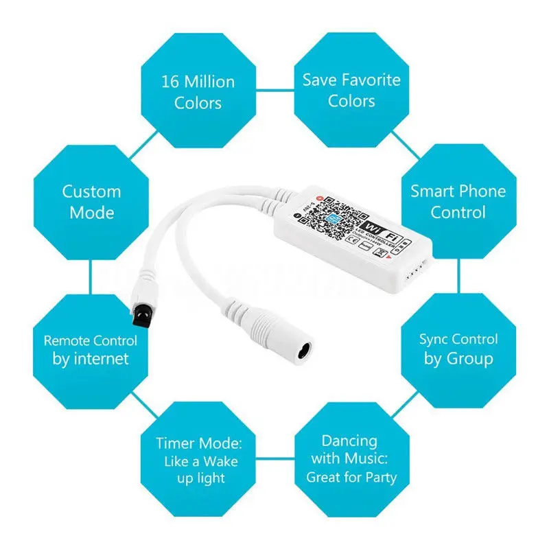 5 В USB RGB светодиодный контроллер 17key RF беспроводной мини-пульт дистанционного управления для RGB 3528 5050 smd СВЕТОДИОДНЫЙ ленточное освещение 5 В