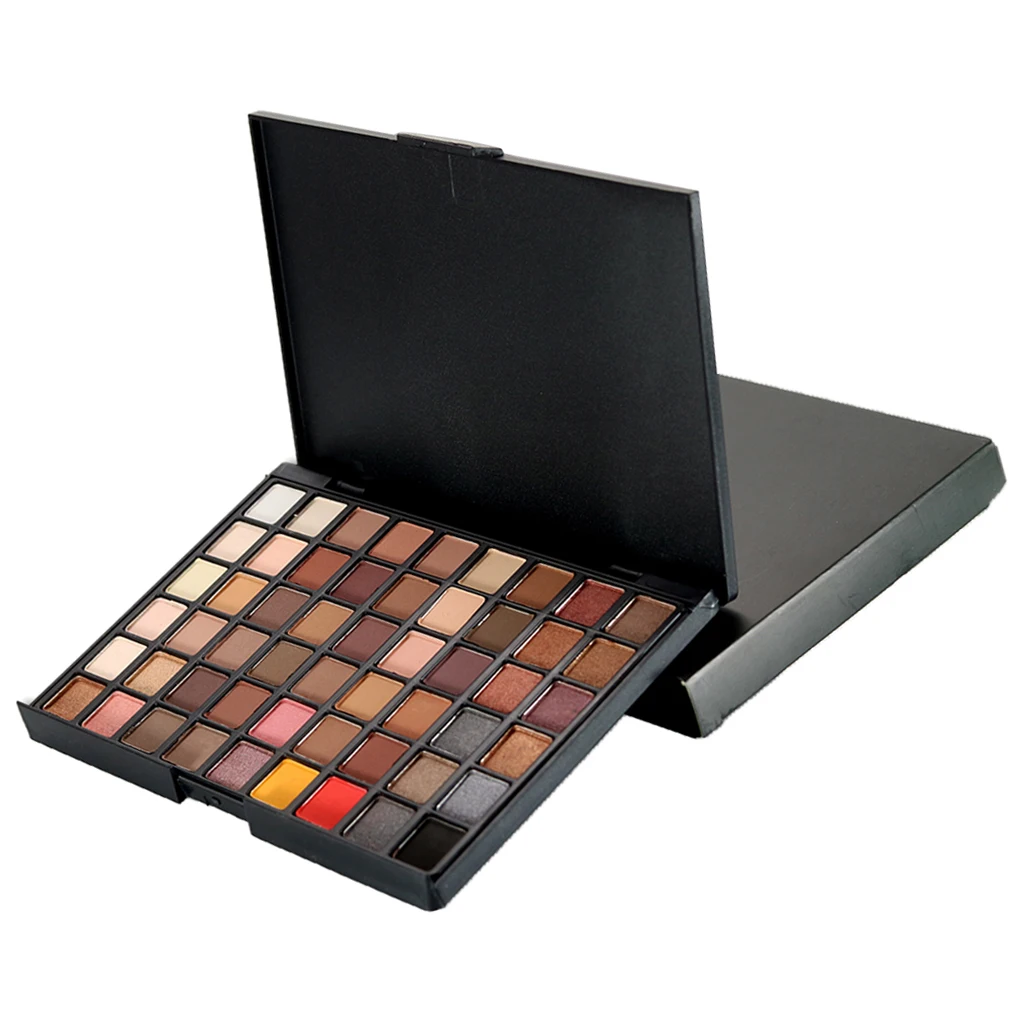 54 Colors Pro Natural Shiny Shimmer Matte Eyeshadow Palette Smoky Eyes Makeup Cosmetic Set