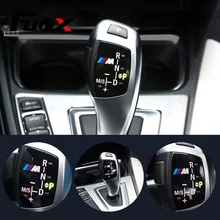 

Car Gear Shift Knob Panel Cover M Emblem Stickers for BMW X1 X3 X5 X6 F30 F35 F10 F18 F11 F07 GT F15 F16 F25 F18 F20 F21 M3 M5 M