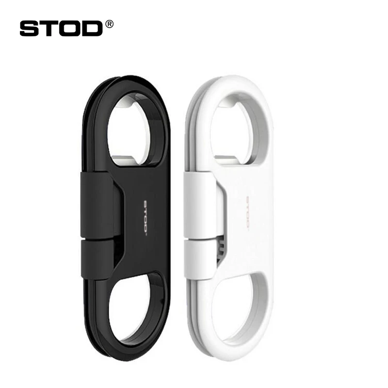 

STOD Portable Micro USB Cable Min Bottle Opener Key Buckle Charge For Samsung Huawei ZTE Nexus Lenovo Xiaomi Meizu Charger Line