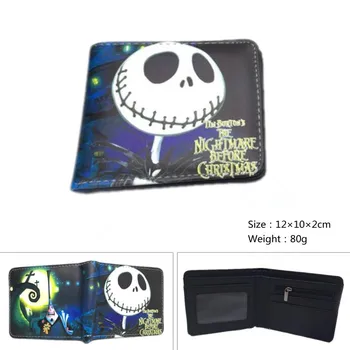 

Anime The Nightmare Before Christmas Jack Wallet Men Cartoon wallet Women Coin Purse Wallet