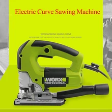 Woodworking Electric Curve Sawing Machine with Adjustable Speed Multifunction Reciprocating Saws Portable Woodworking Saws