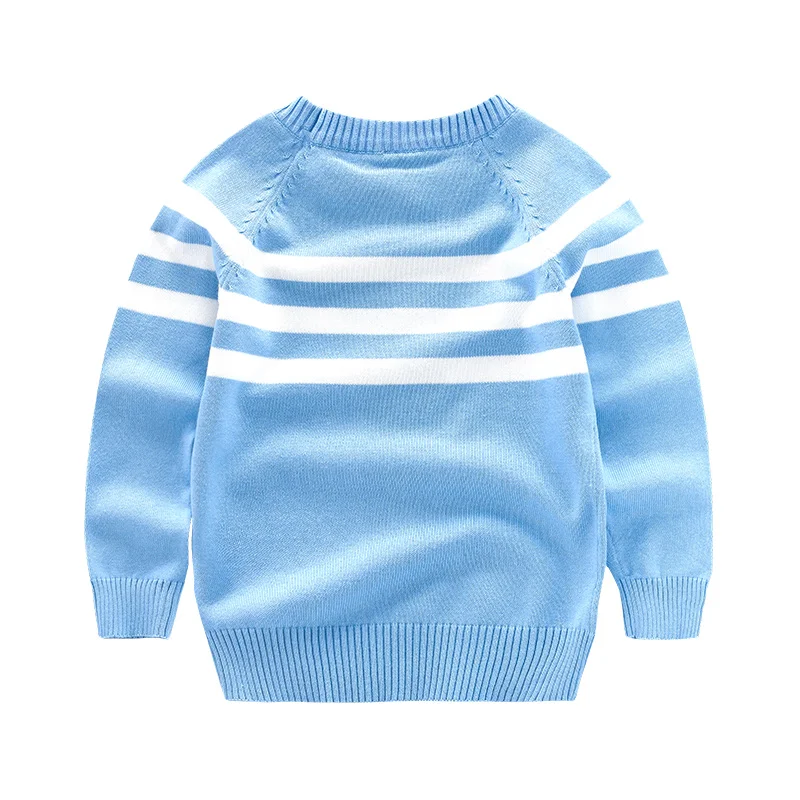 Stripe Boys Sweater Thin Cotton Spring 2017 Children's Clothing Male
