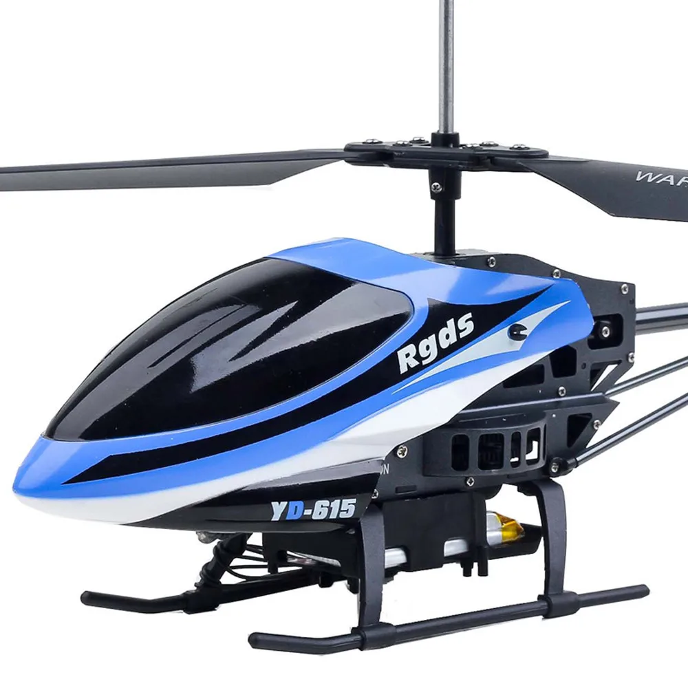 

CHAMSGEND YD615 LED Lamp Three Channel Dual Propeller Luminous Remote Control Helicopter for children and adults Quadcopter 6.27