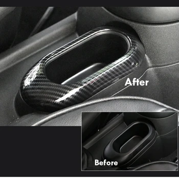 

car carbon fiber abs gear and windows control panel accessories for mini cooper f55 f56 styling