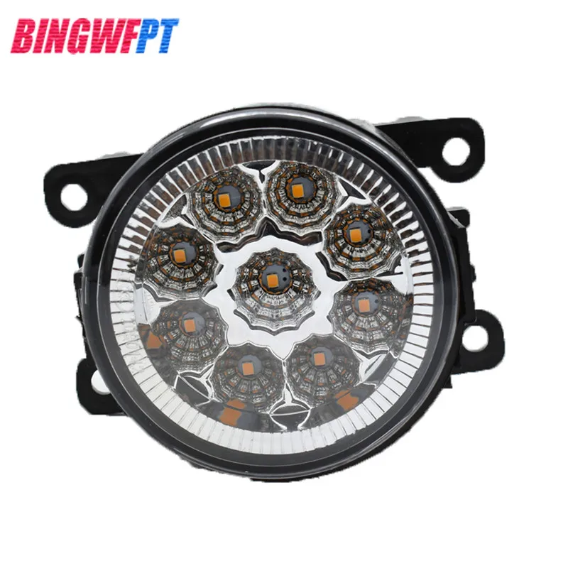 

2Pcs/Set For CITROEN Xsara Picasso MPV N68 1999-2015 Car Styling Front Bumper LED Fog Lights DRL Driving fog Halogen lamps