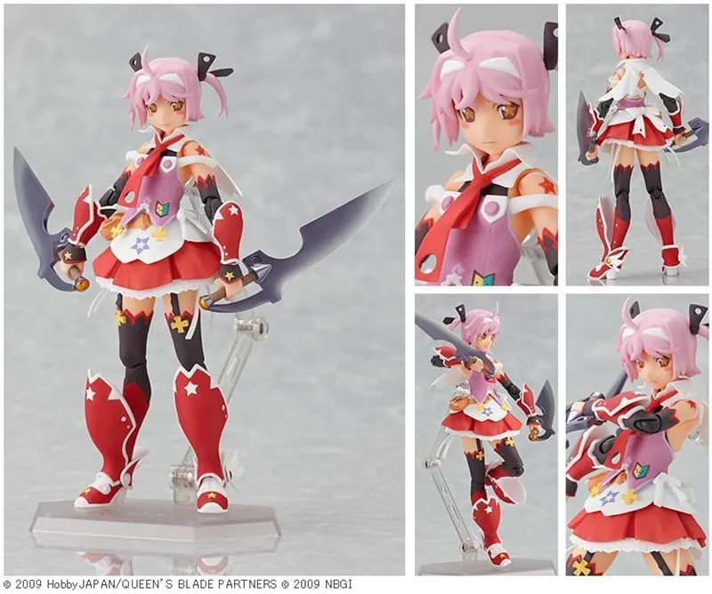 

15cm New Figma SP006 Queen's Blade Spiral Chaos Hobby Japan 3D Model Movable Action Figure PVC Toys With Original