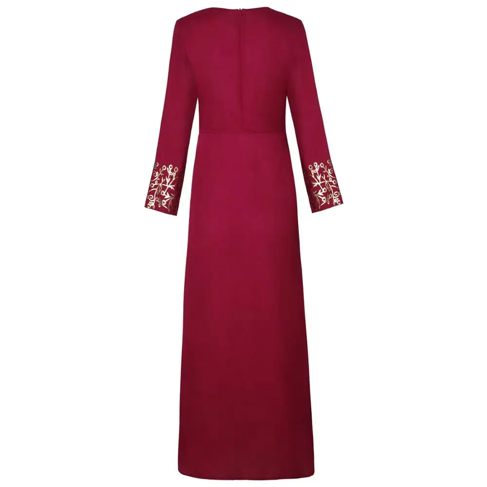 Абая для женщин мусульманское платье женское gamis wanita Дубаи moslim jurken robe musulmane femme