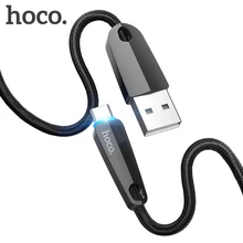 HOCO USB Typ C Kabel für Oneplus 5 5T Kabel zu Typ C smart power off Schnelle Ladung Daten kabel für Samsung S9 Huawei p20 Xiaomi