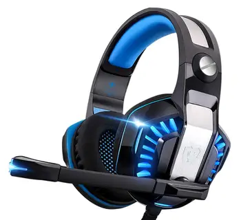 

Gaming Headset for Xbox One,PS4,PC,Laptop,Tablet with Mic,Pro Over Ear Headphones,Two Free 3.5mm Y Splitter,Noise Canceling,USB