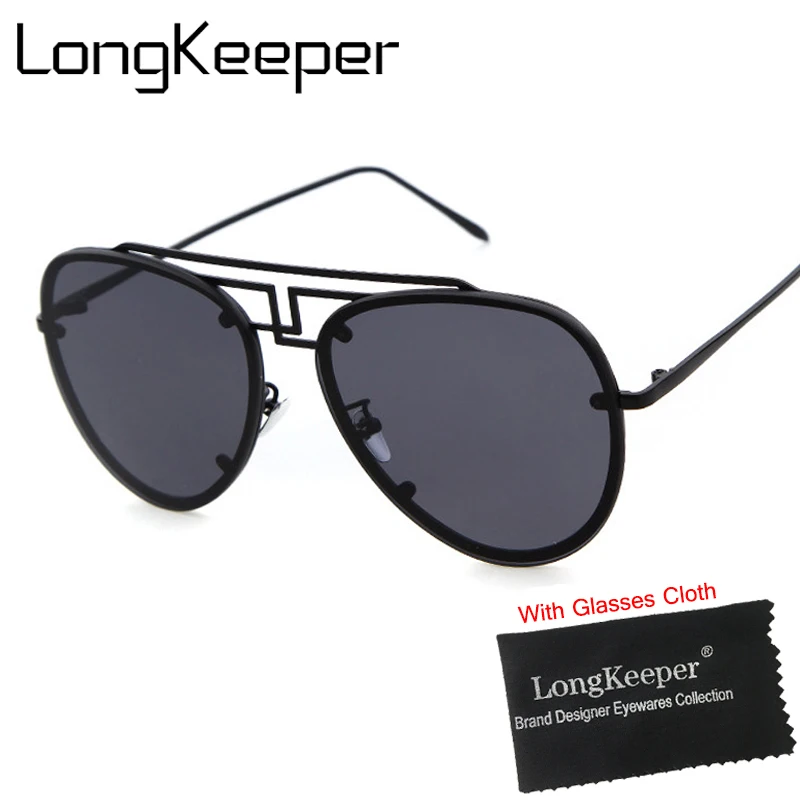 LongKeeper модный бренд солнцезащитных очков для Для женщин очки кошачий глаз солнцезащитные очки мужской зеркало солнцезащитные очки Для