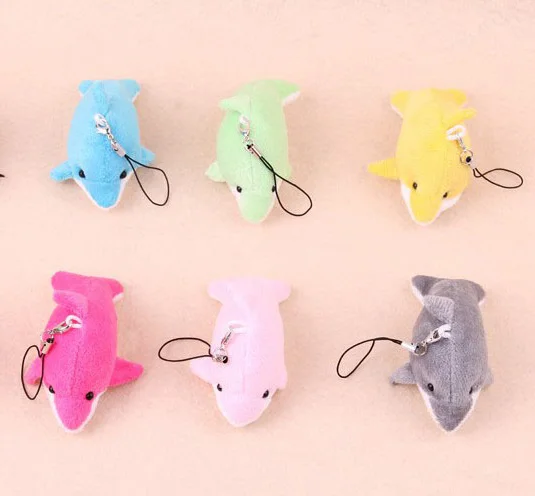 30 pcs kawaii سحر أفخم الدلفين أنيمي الحبل قلادة حزام للهاتف المحمول الزفاف الديكور هدية المفاتيح شحن مجاني
