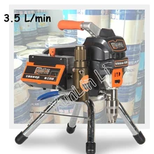 3.5L Airless Paint Sprayer X8 Professional Airless Spray Gun 23MPA 3500W 220V High Pressure Airless Painting Machine Spraying high pressure airless paint sprayer gun contractor 2 finger 3600psi 24 8mp airless paint sprayer gun no spraying machine