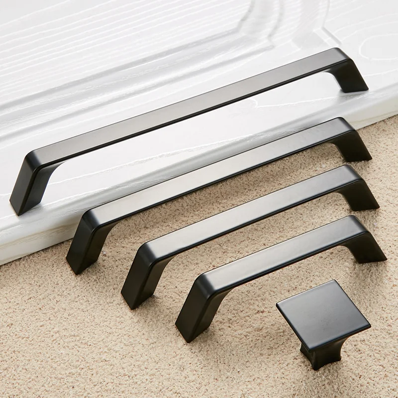 6 pcs Drawer Pull Handle/ Knobs Bow Handles for Wardrobe Closet Door Handle Zinc Aolly Kitchen Cupboard Pulls | Обустройство дома