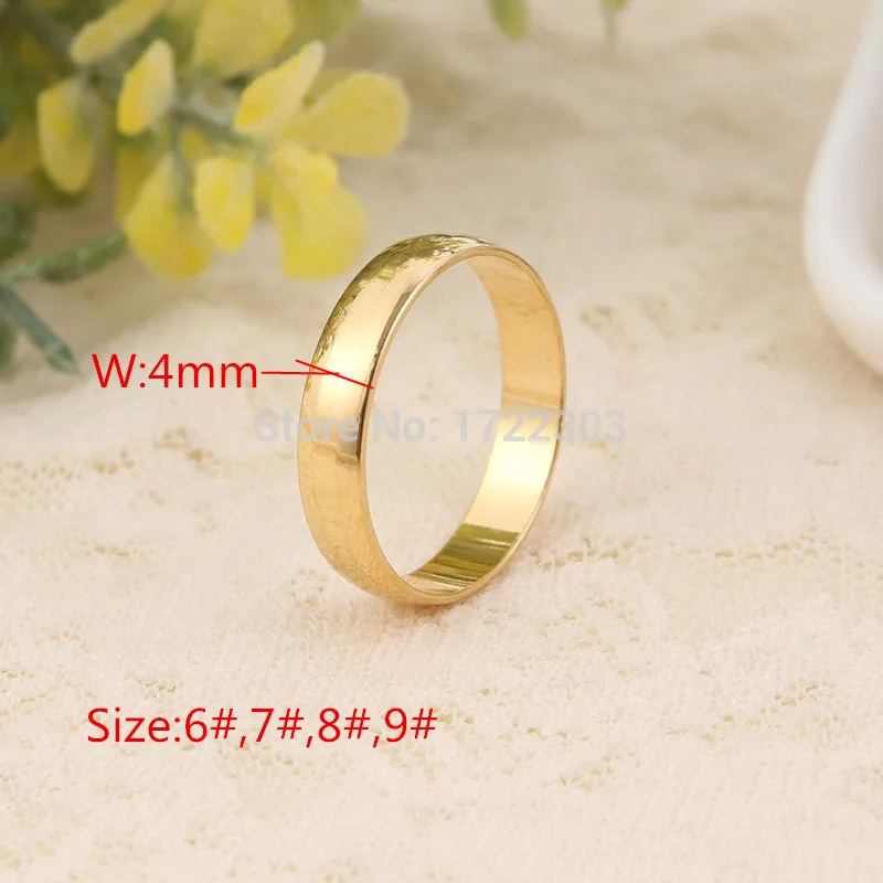 BangruiGold-Rings-With-18K-Stamp-Quality-Real-Gold-Plated-Women-Men-Jewelry-Wholesale-Free-Shipping-Classic (1)