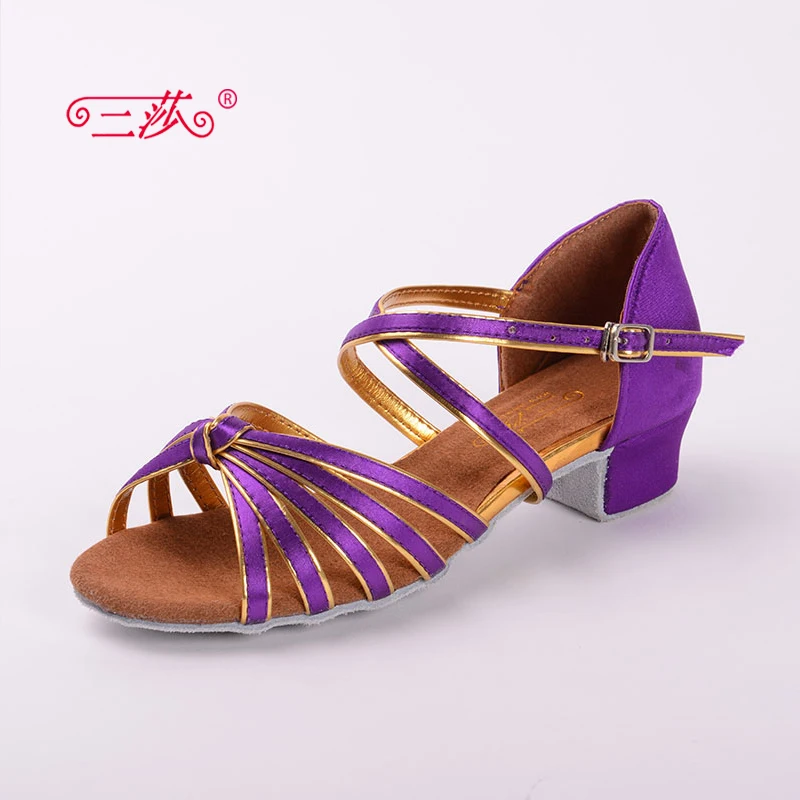 Sasha direct selling professional High Quality Children Latin Dance font b Shoes b font Economic font