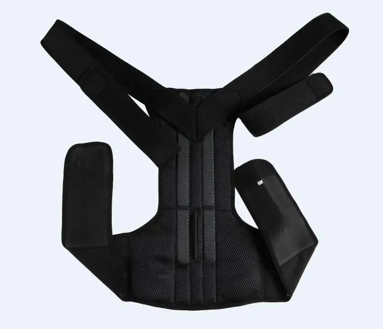 Back straps with shoulder straps to strengthen the support straps back