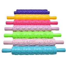 Новая кухонная Скалка тиснение выпечки печенье торт Скалка валик украшения форма кухонные инструменты инструмент для выпечки