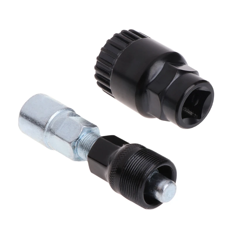 Best 1 Set Bicycle Crank Bottom Bracket Remover Repair Tool Steel Extractor Accessory Bike Repair Tools
