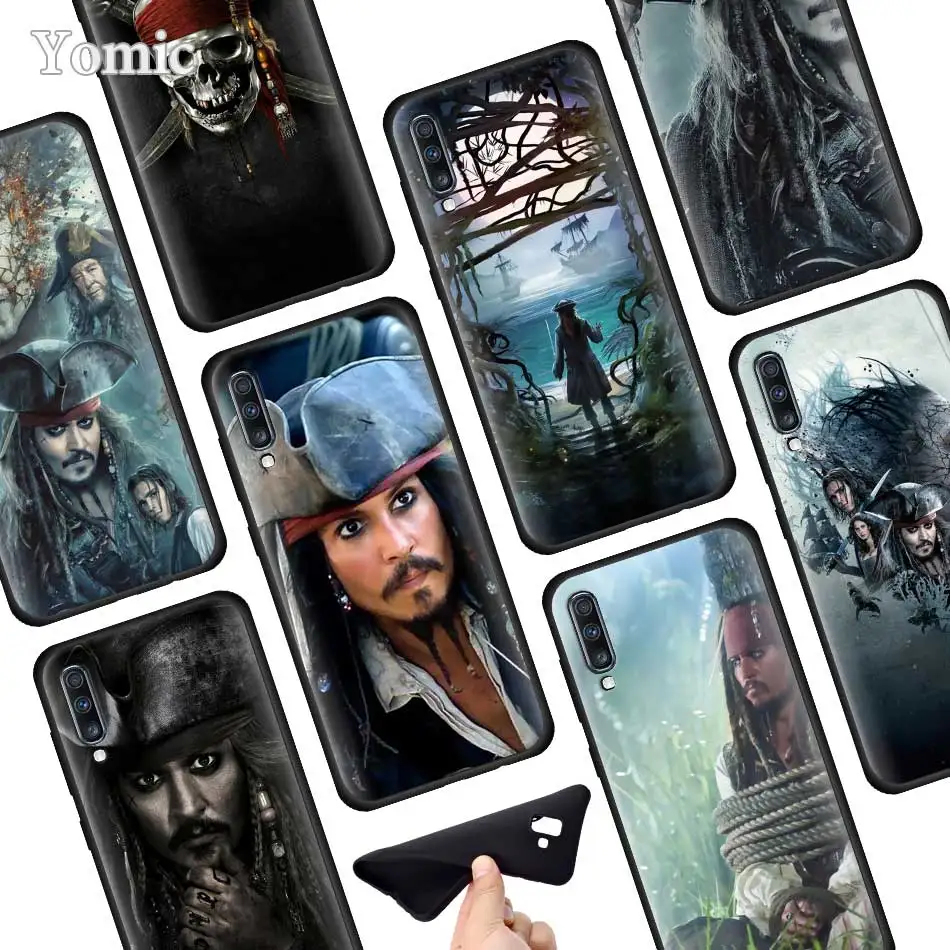

Pirates of the Caribbean Silicone Soft Phone Case for Samsung Galaxy A50 A40 A70 A30 A20 A80 A6 A7 A8 Plus 2018 Back Case