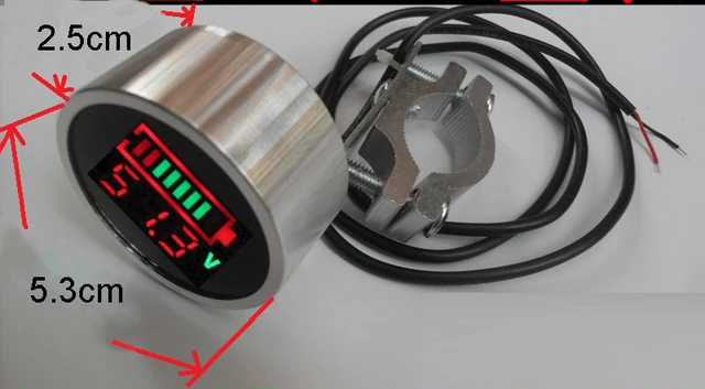 Tester Batteria Digitale Con Allarme - Misuratore Capacità Per Batterie 12V-84V Al Piombo E Litio - Foto 8